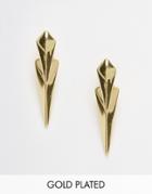 Pilgrim Gold Plated Stud Earrings - Gold Plated