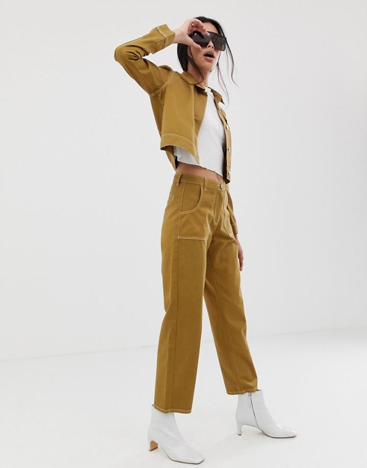 Northmore Denim Organic Cotton Utility Pants-tan