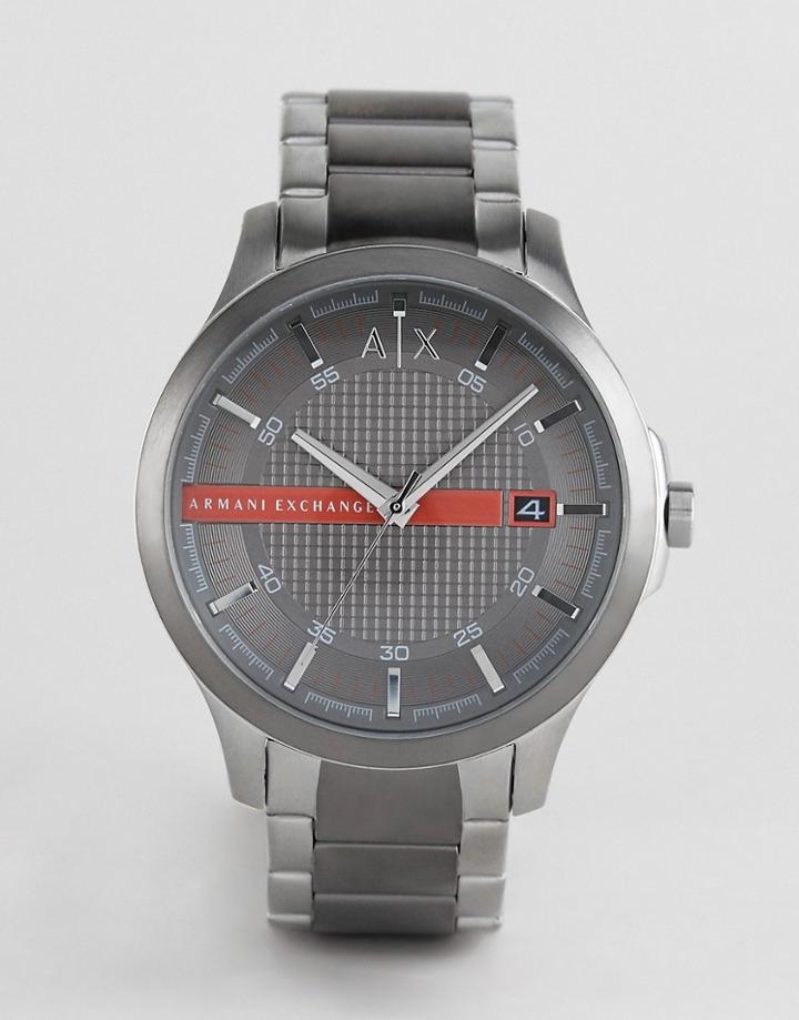 Armani Exchange Ax2404 Mens Silver Watch - Silver