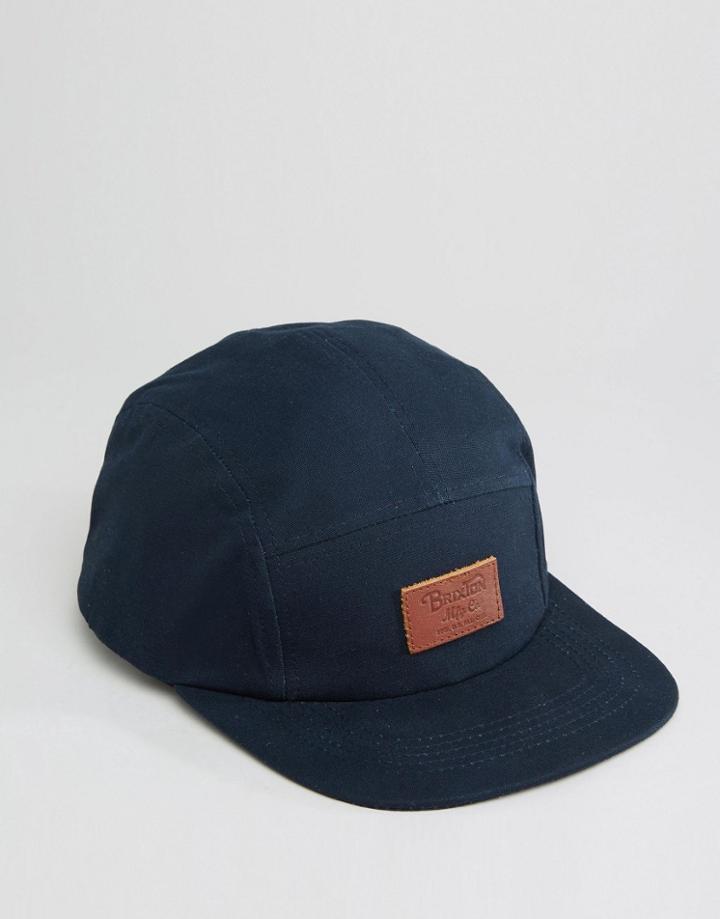 Brixton Cap Grade 5 Panel - Blue