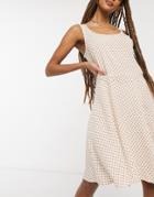 Jdy Starr Strap Mini Dress In Shell-white