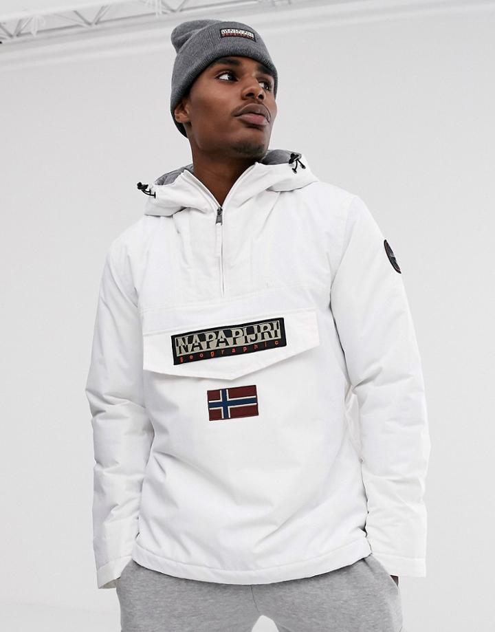 Napapijri Rainforest Winter 1 Jacket In White