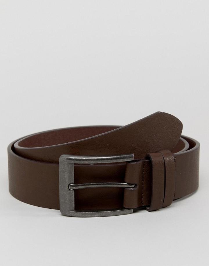 Ben Sherman Casual Jeans Leather Belt - Black