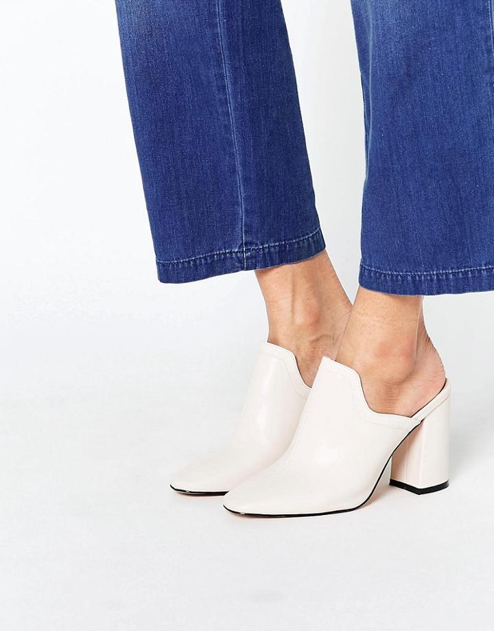 Daisy Street Heeled Mules