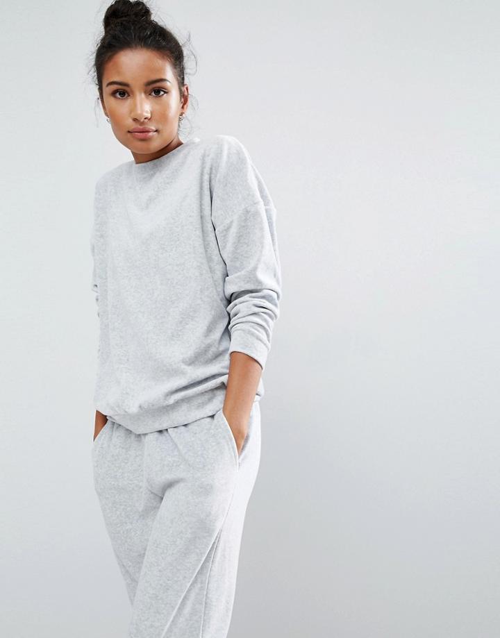 Y.a.s Luxe Sweatshirt - Gray