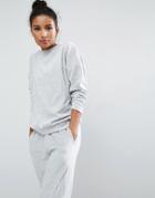 Y.a.s Luxe Sweatshirt - Gray