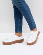 Puma Basket Platform Sneaker - White