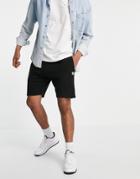 Le Breve Jersey Shorts With Seam Detail In Black