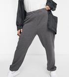 Only Curve Sweatpants In Gray-grey