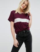 Adidas Originals Retro Panel Logo T-shirt - Red