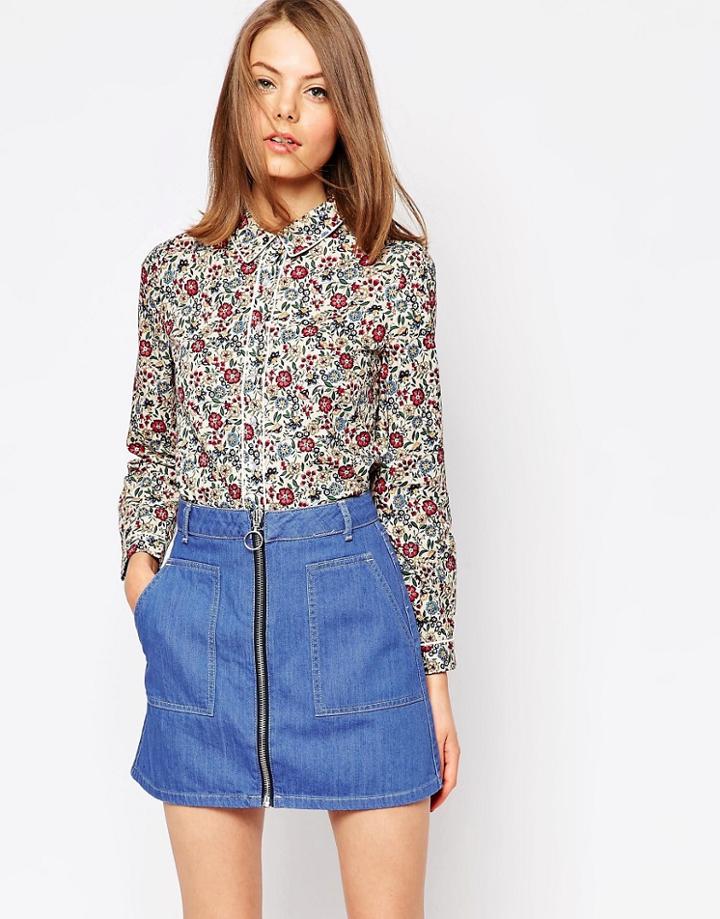 Sister Jane Posy Top In Floral Print - Multi