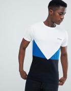 D-struct Panneled Mesh Logo T-shirt - Black