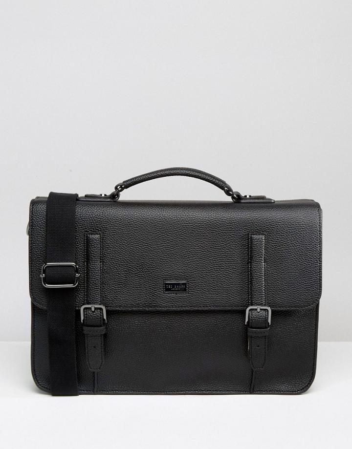 Ted Baker Satchel Pebble Grain - Black