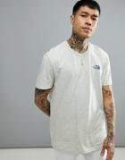 The North Face Simple Dome T-shirt In Oatmeal Heather - Beige