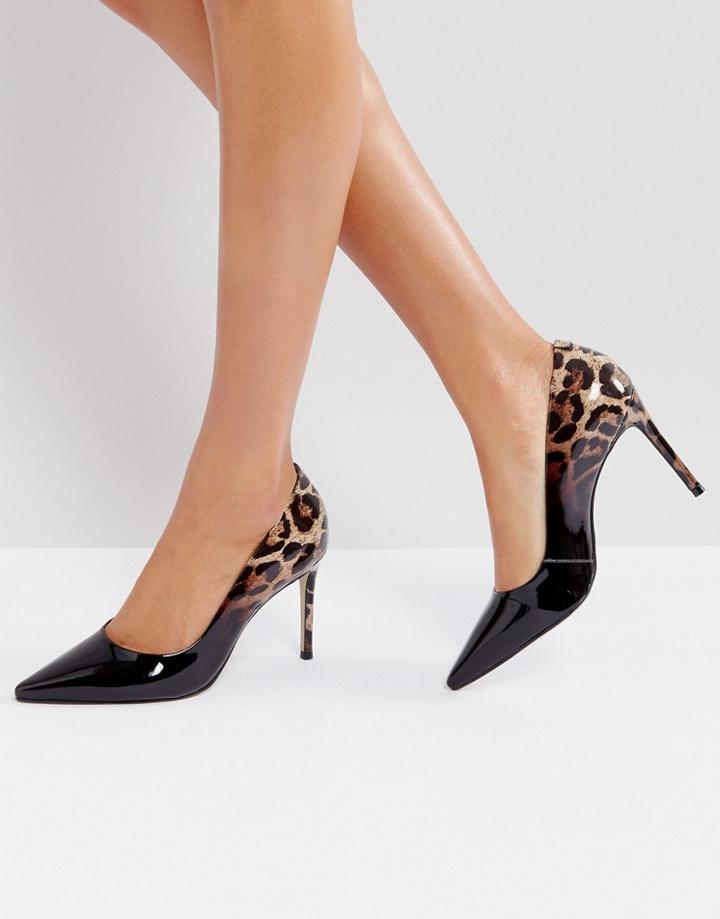 Carvela Alison Leopard Print Pumps - Black