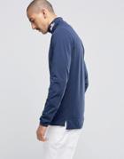 Ellesse Long Sleeve T-shirt With Turtleneck - Navy