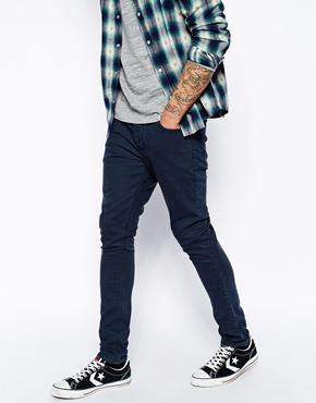 Asos Super Skinny Jeans - Dark Blue