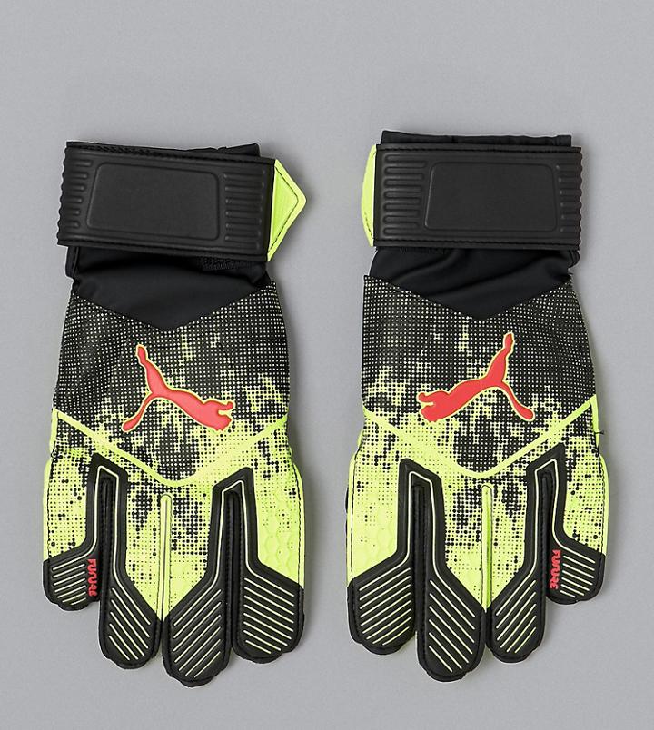 Puma Future Grip Gloves - Yellow