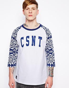 The Cuckoos Nest Raglan Long Sleeve T-shirt - White