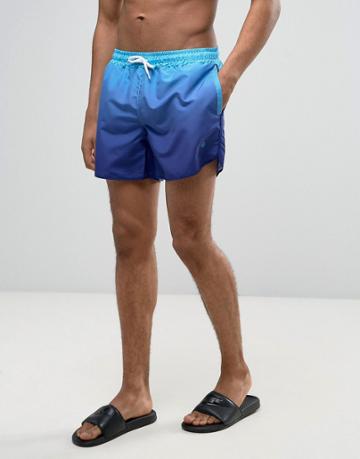 Wetts Dip Dye Swim Shorts - Blue