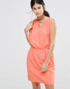 Vila Grecian Shift Dress - Desert Flower