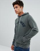 Abercrombie & Fitch Arch Logo Hoodie In Green - Green