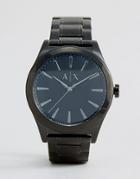 Armani Exchange Stainless Steel Watch In Black Ax2322 - Black
