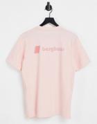 Berghaus Heritage Logo T-shirt In Pink