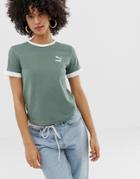 Puma Classics T7 T-shirt In Khaki - Green