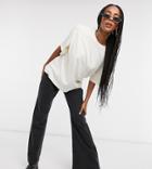 Reclaimed Vintage Inspired Boxy T-shirt In White