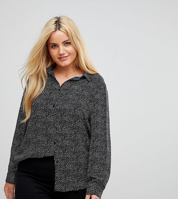Alice & You Relaxed Shirt In Star - Black