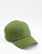Svnx Cotton Cap In Khaki-green