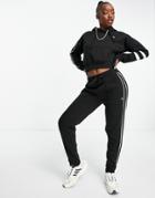 Pindydoll Sweatshirt And Sweatpants Set In Black