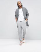 Asos Loungewear Jogger With Elasticated Cuffs - Gray