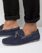 London Brogues Driving Loafers - Blue