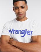 Wrangler Logo T-shirt In White