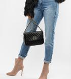 Truffle Collection Knitted Stilletto Ankle Boots - Brown