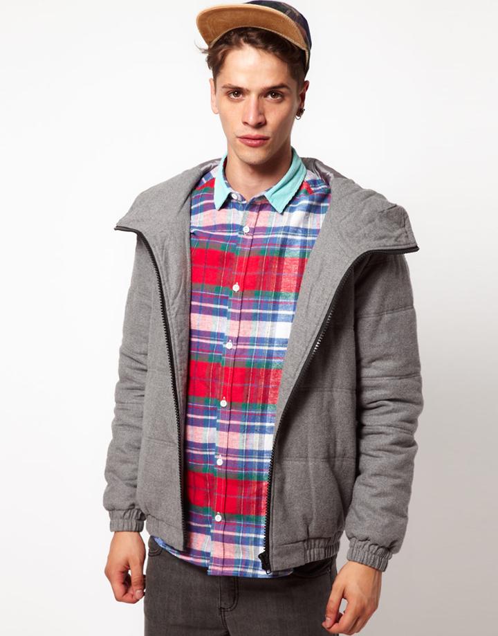 Self Hooded Ruksak Jacket