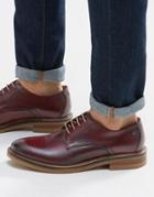Base London Stanford Perforated Shoes - Red