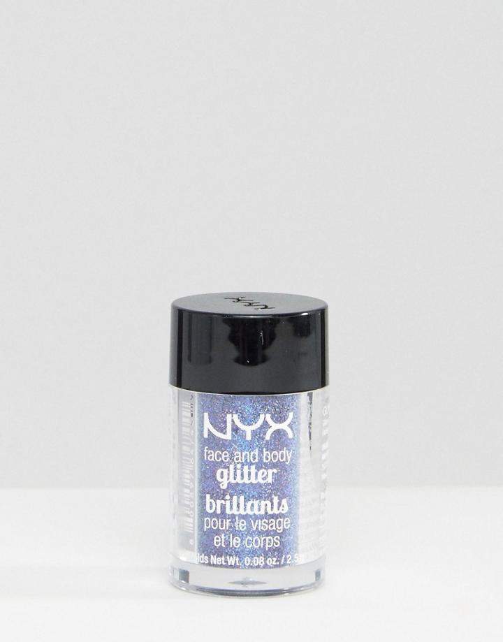 Nyx Professional Make-up - Face & Body Glitter - Blue