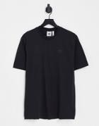 Adidas Originals Graphics Ozworld Loose Fit T-shirt In Black With Back Print