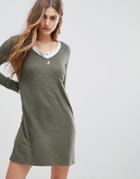 Abercrombie & Fitch Cozy Dress - Green