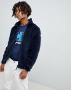 Helly Hansen Heritage Pile Fleece Jacket In Navy - Navy