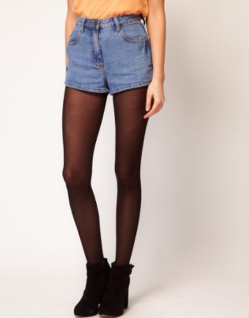 Asos 15 Denier Black Tights