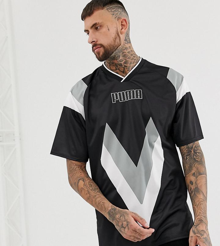 Puma Heritage Soccer T-shirt - Black