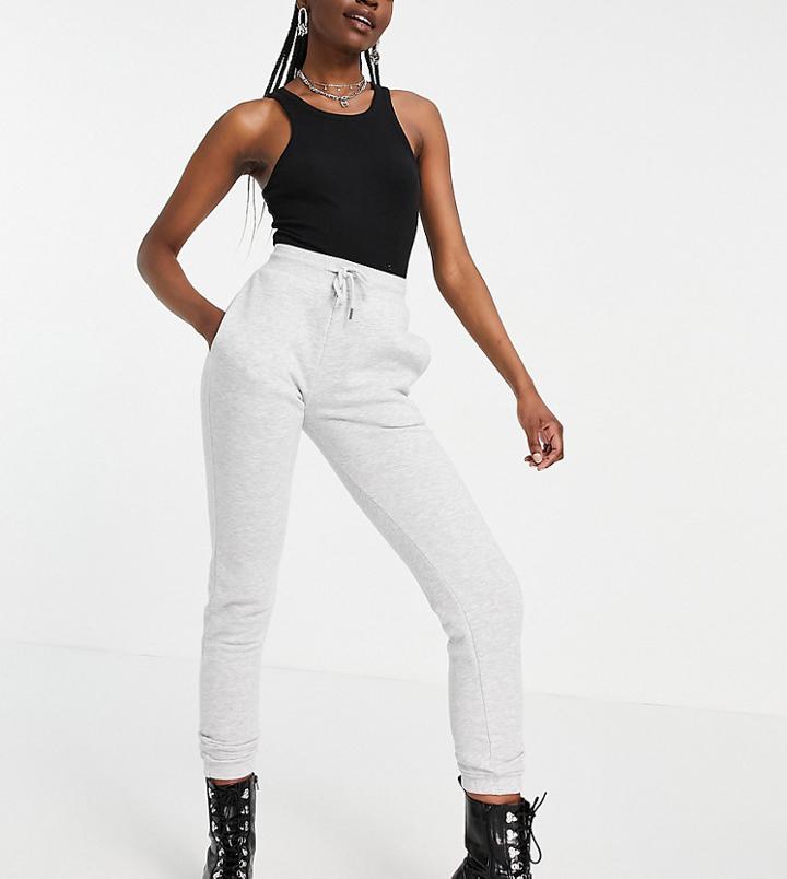 Collusion Tall Skinny Sweatpants In Gray-grey