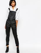 Vila Coated Overall - Black