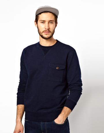 French Connection Sweatshirt Indigo