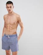 The Endless Summer Vintage Swim Shorts With Stripe - Gray