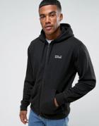 Polo Sport By Ralph Lauren Logo Zip Through Hoodie In Black - Black